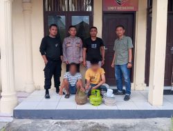 Unit Reskrim Polsek Langsa Berhasil Ringkus Dua Pelaku Spesialis Pembongkar Rumah di Gampong Daulat Kota Langsa