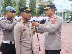 Kapolres Aceh Timur Kukuhkan Pamapta Sebagai Perwira Penanggung Jawab Pelayanan Terpadu