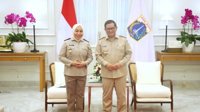 Kakanwil Erry Lakukan Audiensi Dengan Gubernur Pramono Anung, Perkuat Sinergi Pengelolaan Pertanahan di Ibu Kota