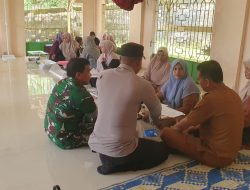 Muspika Darul Aman Tinjau Pelaksanaan Posyandu Dukung Penurunan Stunting