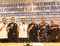 Kanwil DJBC Riau Musnahkan 25,6 Juta Batang Rokok Ilegal Senilai Rp12,8 Miliar