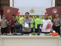 Polres Aceh Timur Ungkap Kasus Penyalahgunaan Narkotika, Amankan Sabu 920 Gram dan Tiga Tersangka