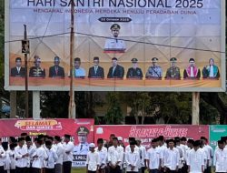 Ada apa Foto Wakil Bupati Tak Muncul di Spanduk Hari Santri, Publik Aceh Timur Bertanya-tanya