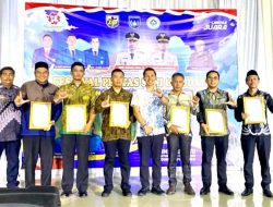 Malam Puncak Resepsi Hari Sumpah Pemuda Ke-97, DPD KNPI Kota Langsa Serahkan 52 Penghargaan