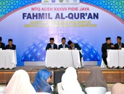 Capaian Keberhasilan Tim Regu Putra dan Putri Fahmil Quran Kota Langsa Melaju ke Babak Semifinal MTQ Aceh XXXVII Pidie Jaya