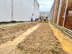 Dukung Ketahanan Pangan, Lapas Narkotika Langsa Garap Lahan Produktif di Area Brandgang