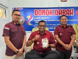 Semarak Hari Bakti Imipas ke-1, Rutan Takengon Gelar Aksi Donor Darah
