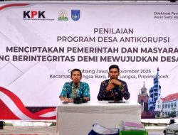 Penilaian Geudubang Jawa Sebagai Calon Desa Antikorupsi Tingkat Provinsi Aceh