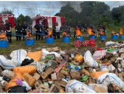 Bea Cukai Dumai Musnahkan Barang Tangkapan Senilai Rp4,6 Milyar