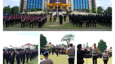 Polda Riau Kirim Ratusan Personel BKO ke Sumatera Barat, Kapolda: Kemanusiaan Melampaui Batas Yuridiksi