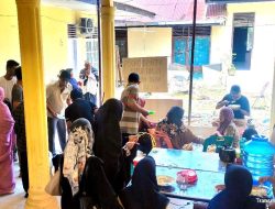 Antusias Warga Korban Banjir Gampong Serambi Indah Kota Langsa Datangi Dapur Umum di Hari Kedua
