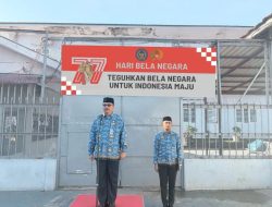 Lapas Lhokseumawe Gelar Upacara Peringatan Hari Bela Negara Tahun 2025