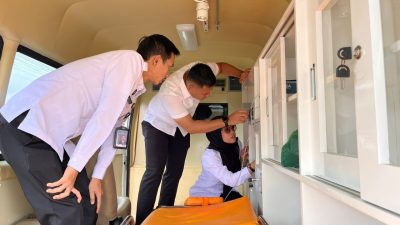 Siap Siaga, Lapas Pasir Pangarayan Lakukan Pengecekan Ambulance