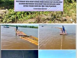 Pemasangan Baleho Larangan Di Desa Dedap,Kec. Tasik Putri Puyu,Meranti Diduga Menjadi Lebih Bebasnya pelaku Ilog di Desa Dedap Beraksi, Lagi..!! 10 Ton Kayu Illog Diduga dari Desa Dedap