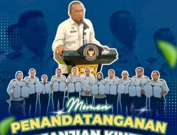 Perkuat Komitmen Kinerja Tahun 2026, Kanwil Ditjenpas Sumut Gelar Penandatanganan Perjanjian Kinerja
