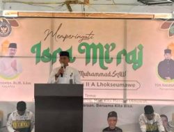 Peringatan Isra’ Mi’raj Nabi Muhammad SAW di Lapas Lhokseumawe Kanwil Ditjenpas Aceh