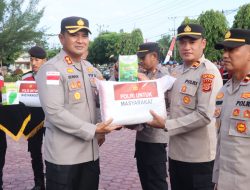 Pulihkan Sektor Pertanian Pascabanjir, Kapolres Aceh Timur Salurkan Bibit Bantuan dari Kapolda Aceh