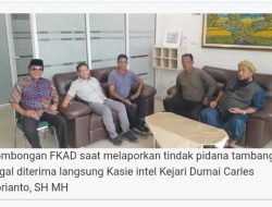 HEADLINE] GELOMBANG DUKUNGAN MENGALIR: Masyarakat Desak Kejari Dumai Seret Petinggi Lembaga Adat Terkait Tambang Ilegal CV PJA