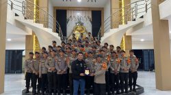 Kapolres Aceh Timur Lepas Personel BKO Brimob Kembali ke Kesatrian