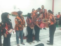 Santunan untuk Para Janda (Srikandi PP) di Gelar Ormas PP MPC Kota Bekasi di Gereja HKBP