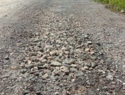 Proyek Lapen Aspal di Desa Parparean Diduga Sarat Persekongkolan, LSM GRACIA Minta Bupati Cpot Plt Kadis PUPR Toba