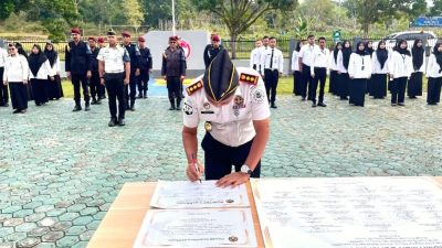 Semangat Menuju WBK, Rutan Jantho Gelar Penandatanganan Komitmen Bersama Menuju WBK/WBBM