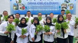 Dukung Ketahanan Pangan, Lapas Kelas IIB Kota Bakti Gelar Panen Perdana Kangkung 🌱