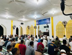 Penuh Khidmat dan Kekhusyukan, Lapas Kelas IIA Banda Aceh menggelar Shalat Tarawih Perdana