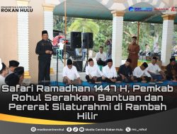 Safari Ramadan 1447 H, Pemkab Rohul Serahkan Bantuan dan Pererat Silaturahmi di Rambah Hilir