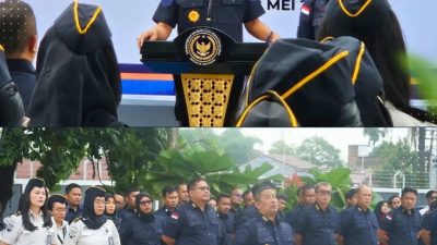 Kanwil Ditjenpas Sumut Gelar Apel dan Ikrar Bersama “Pemasyarakatan Bersih dari Handphone Ilegal, Narkoba, dan Penipuan” 