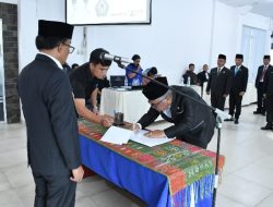 Wakil Bupati Samosir Lantik 9 Pejabat Tinggi Pratama: Tekankan Sinergi, Integritas, dan Prestasi