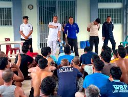 Kalapas Lhokseumawe Ditjenpas Aceh Sapa WBP dan Cek Sarana Prasarana Blok Hunian “Bangun Komunikasi & Tingkatkan pengawasan”