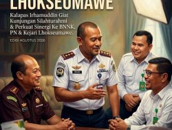 Perkuat Sinergi dan Pererat Silahturahmi Kalapas Irhamuddin Lakukan Kunjungan Ke BNNK, PN Serta Kejari Lhokseumawe