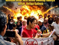 Bosan Menunggu, Korban Banjir Kota Langsa Kembali Gelar Aksi Demo Jadup untuk Ketiga Kalinya