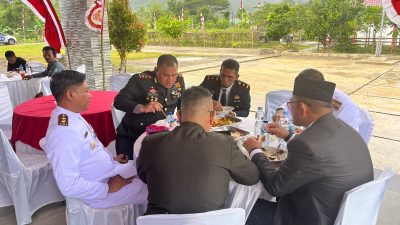 Hangat dan Penuh Kekeluargaan: Jamuan Makan Siang Bersama Forkopimda di Halaman Utama Lapas Sinabang Ditjenpas Aceh
